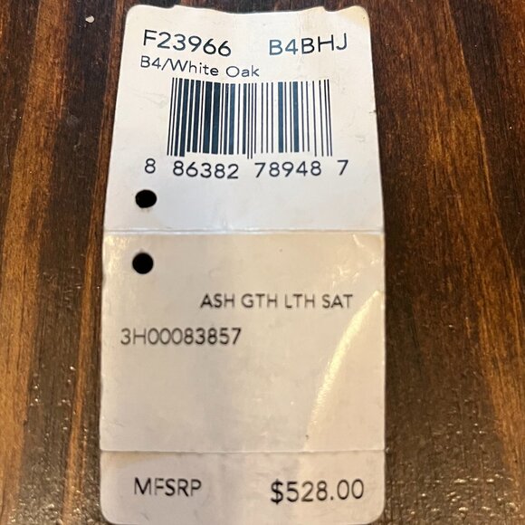 COACH Ashley Gathered White Oak Leather Satchel/Shoulder Bag F23966 - Picture 5 of 9